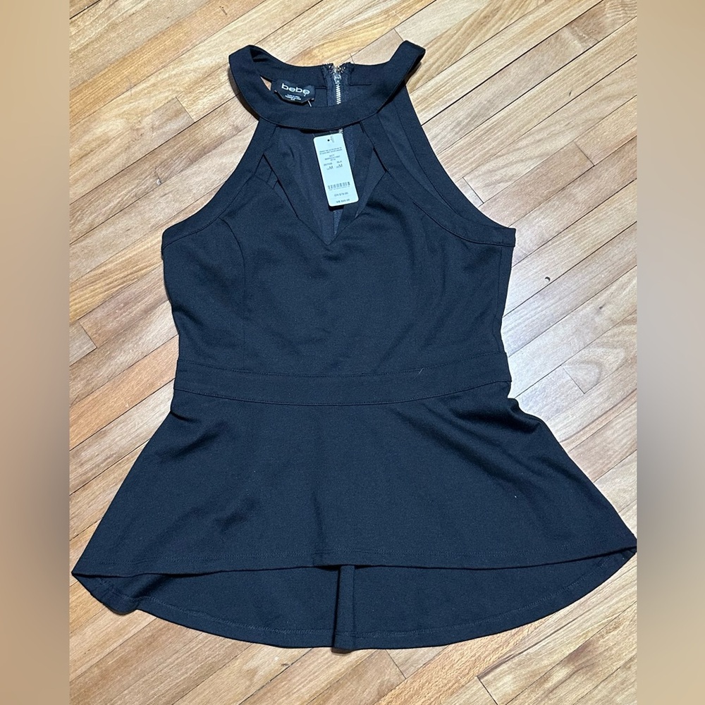 NWT HALTER TOP BY BABE